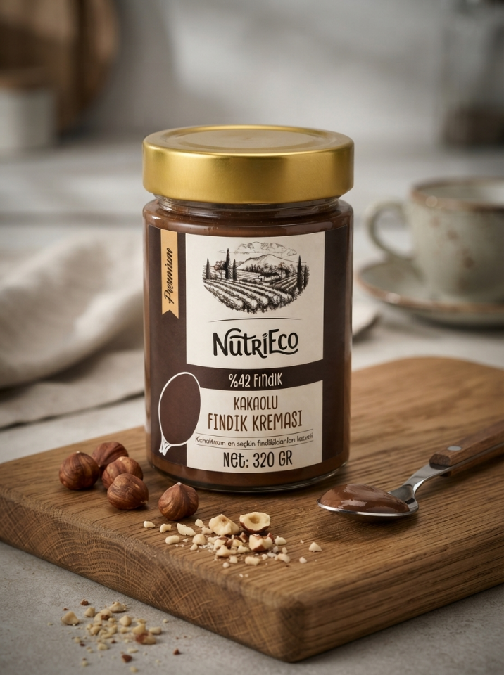 %40 Fındıklı Premium Kakaolu Fındık Kreması