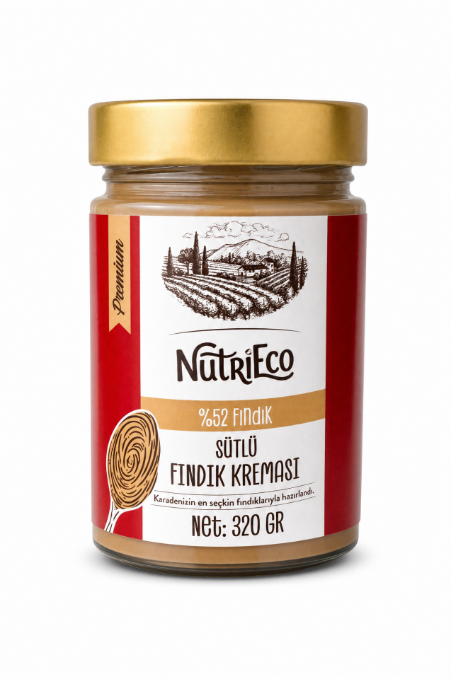 %52 Fındıklı Premium Sütlü Fındık Kreması